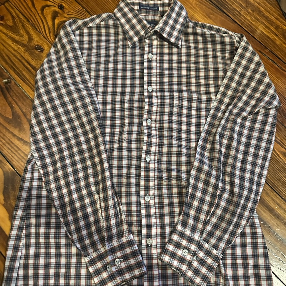 Van Heusen Men’s Plaid Dress Shirt